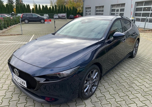 Mazda 3 cena 85900 przebieg: 37200, rok produkcji 2020 z Przasnysz małe 56